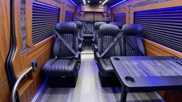18 passenger sprinter van rental high point