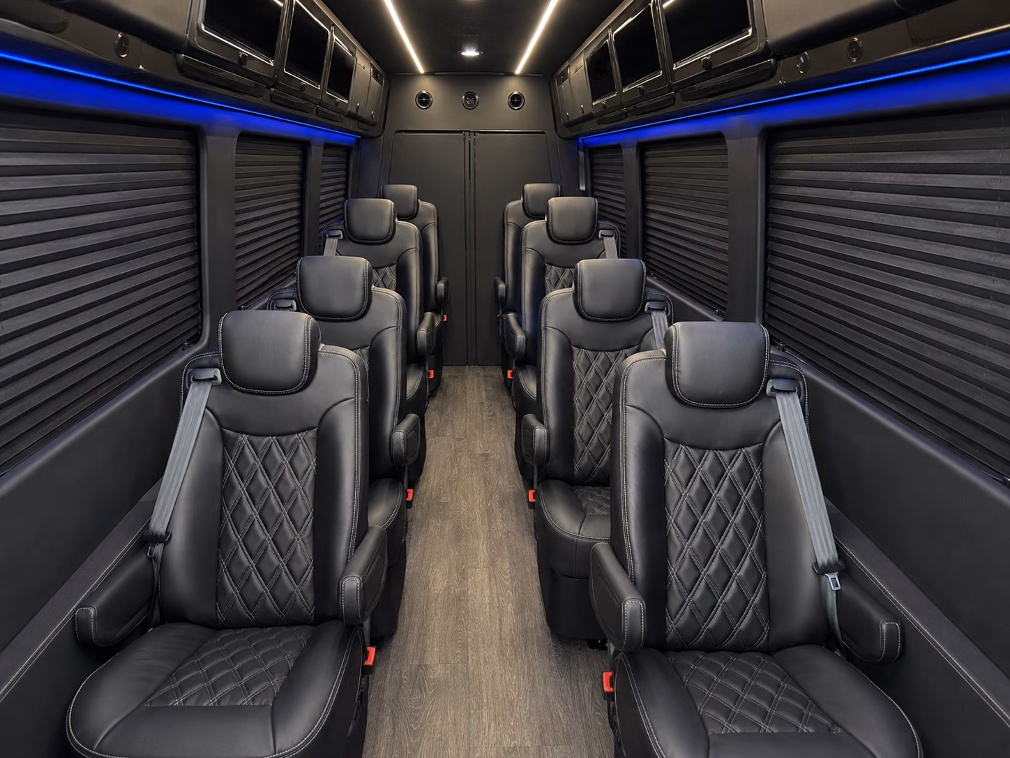 12 passenger sprinter van interior