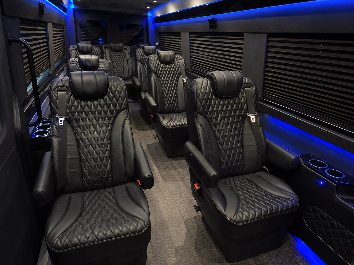 15 passenger sprinter van inside