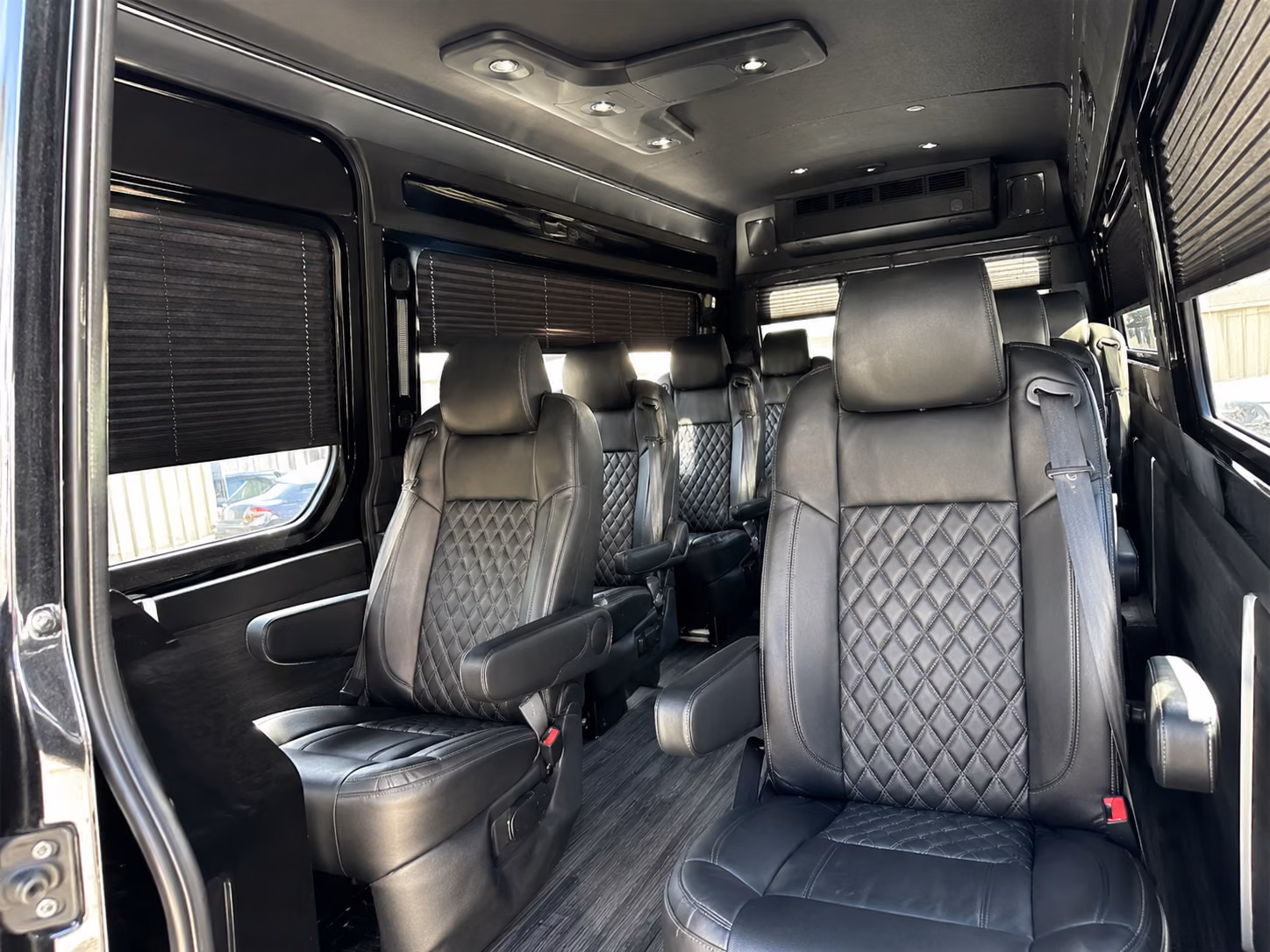 high point 20 passenger sprinter van inside