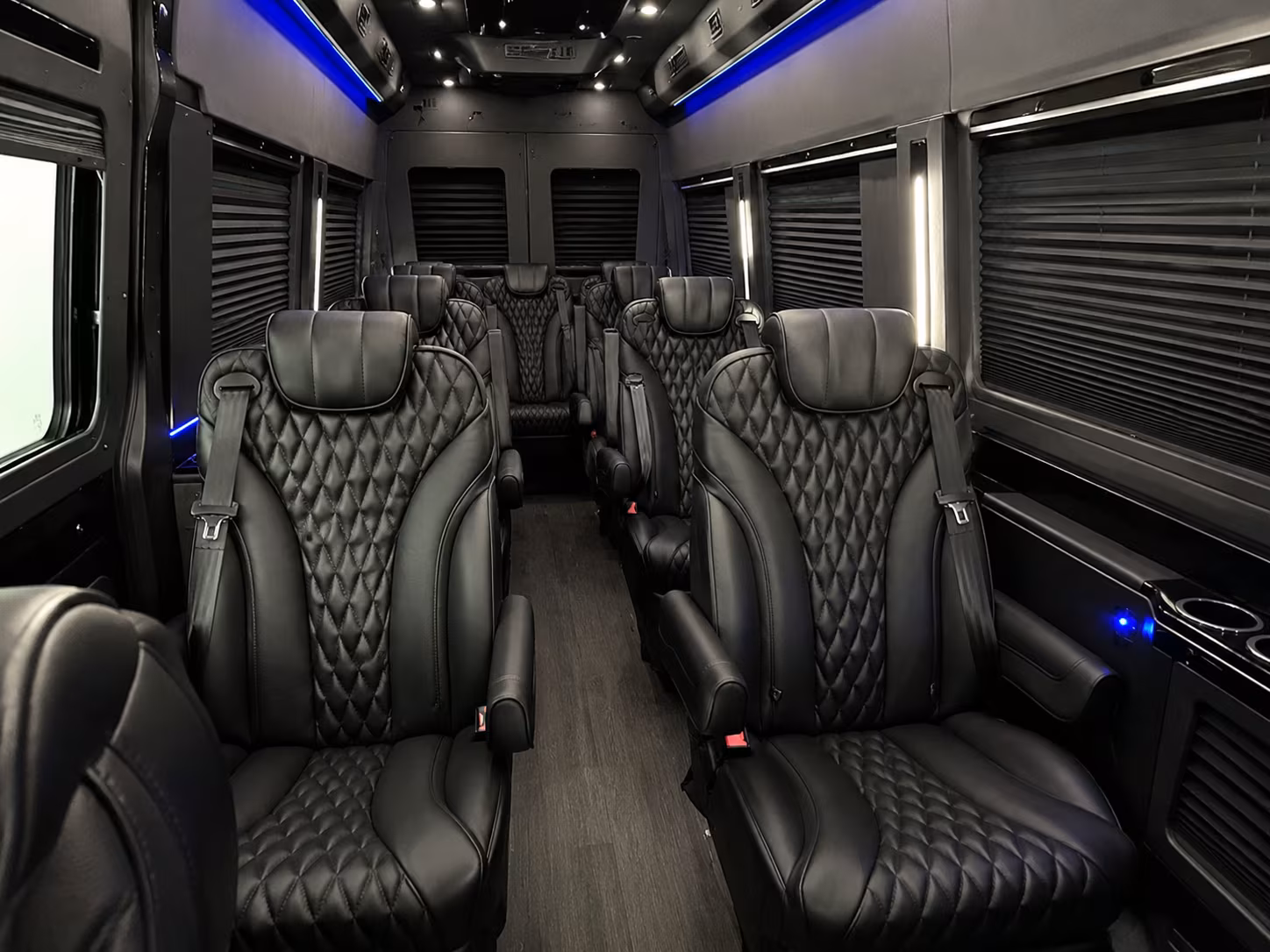 high point 20 passenger sprinter van interior