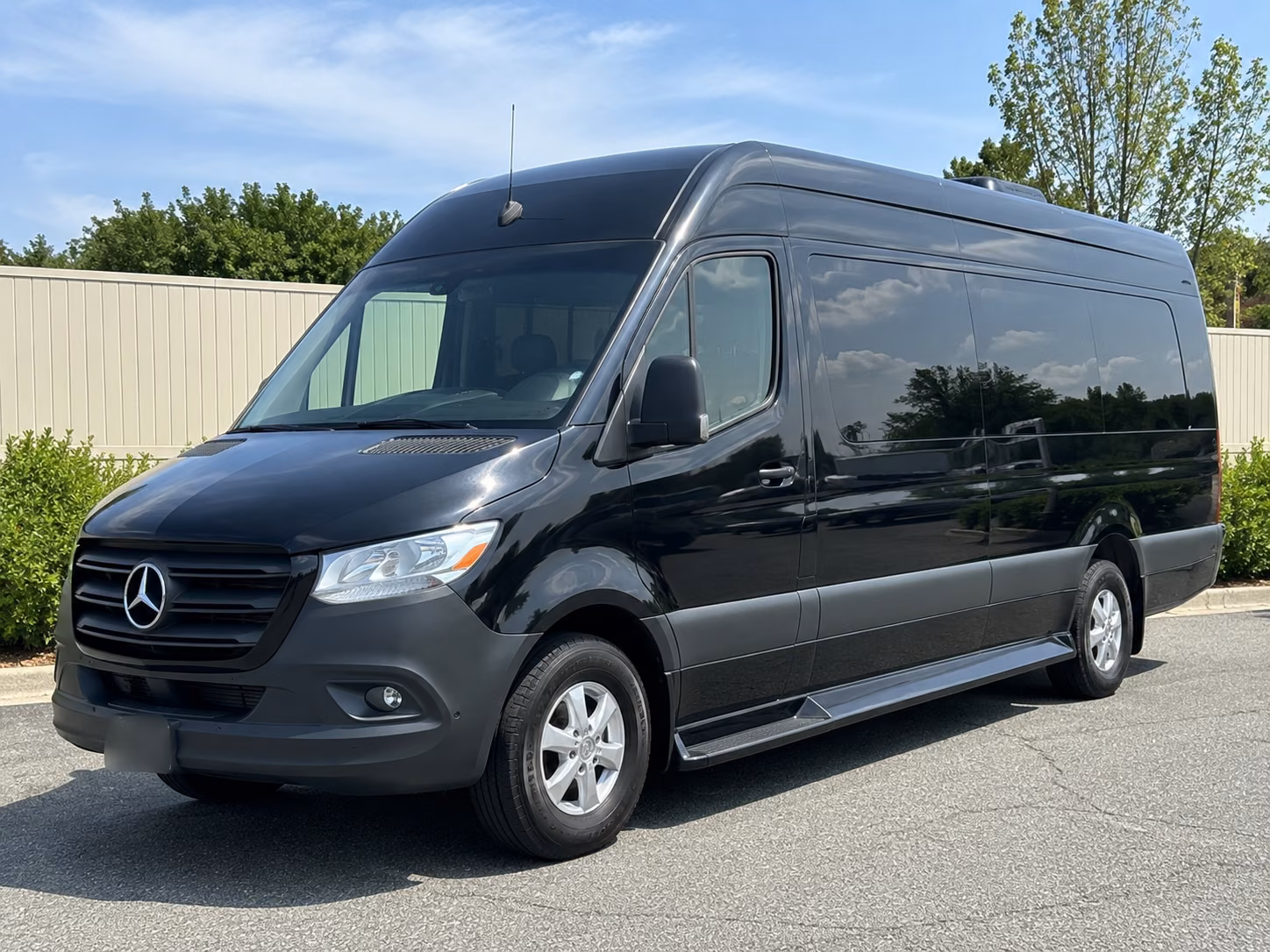 high point private event sprinter van rental