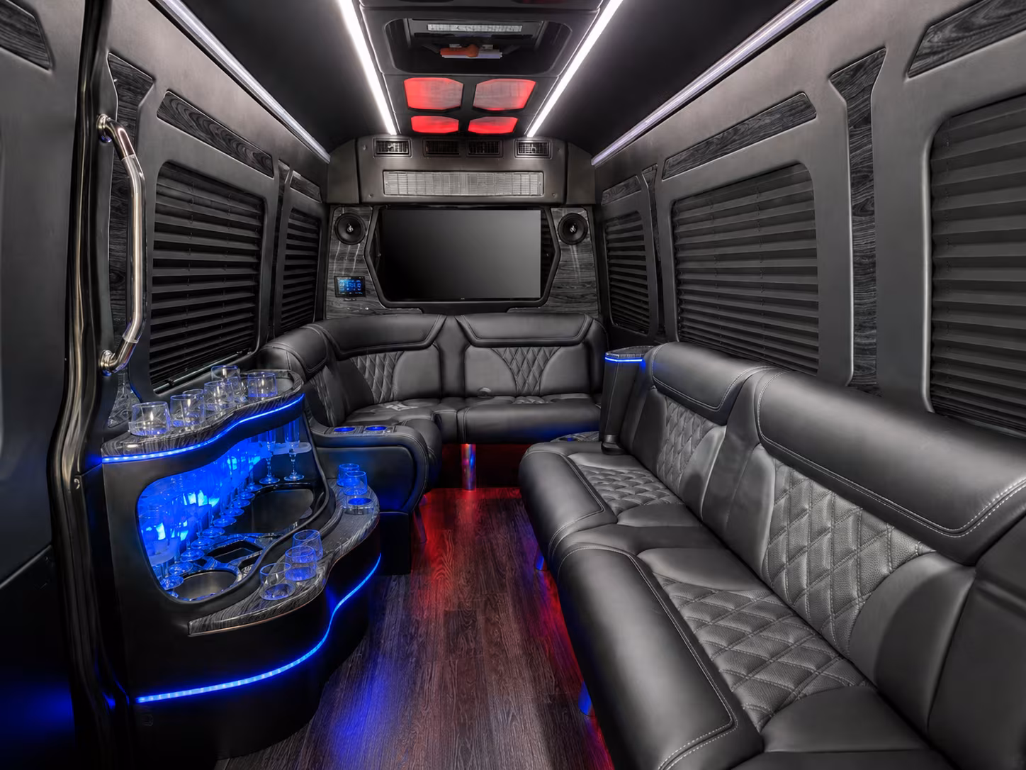 high point sprinter limousine inside