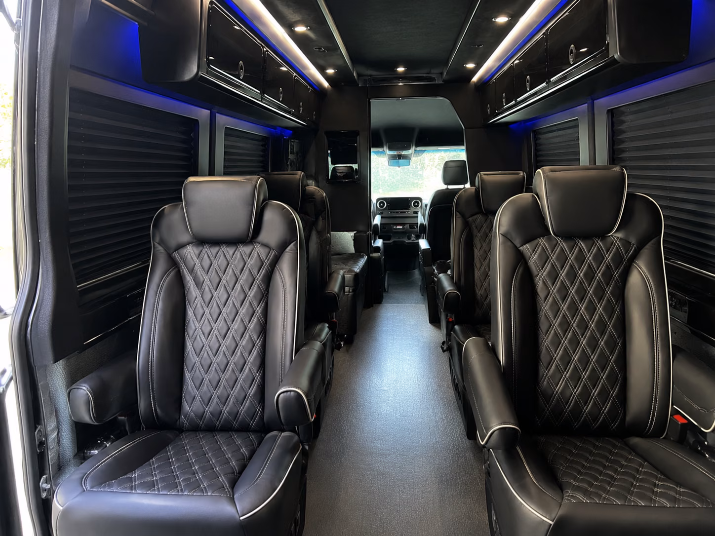 temporary sprinter van shuttles for office relocations construction projects and campus events in high point